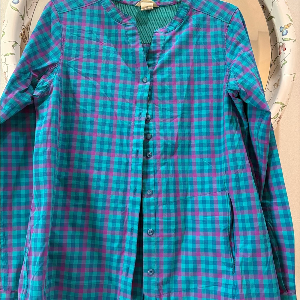 Duluth Trading Co DuraFlex Sidewinder Tunic Size Small